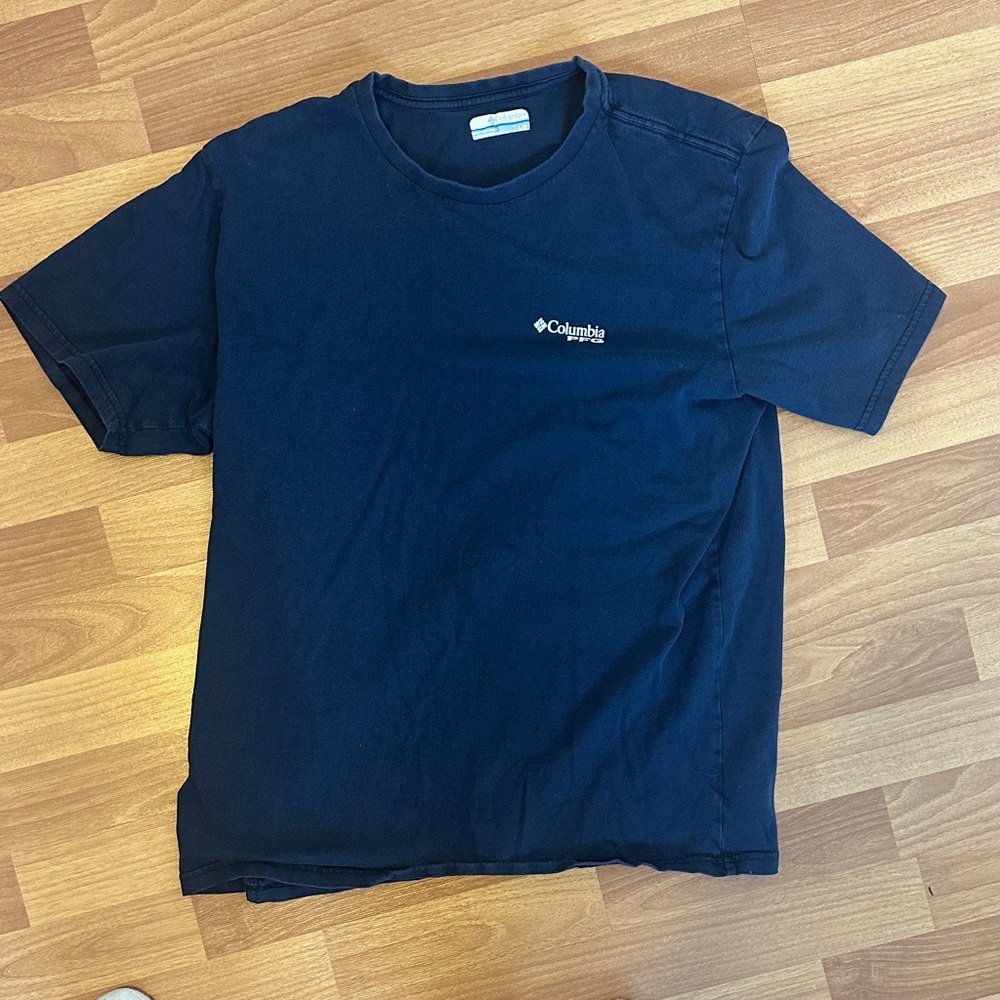 Columbia Men's Dark Blue Short Sleeve Tee